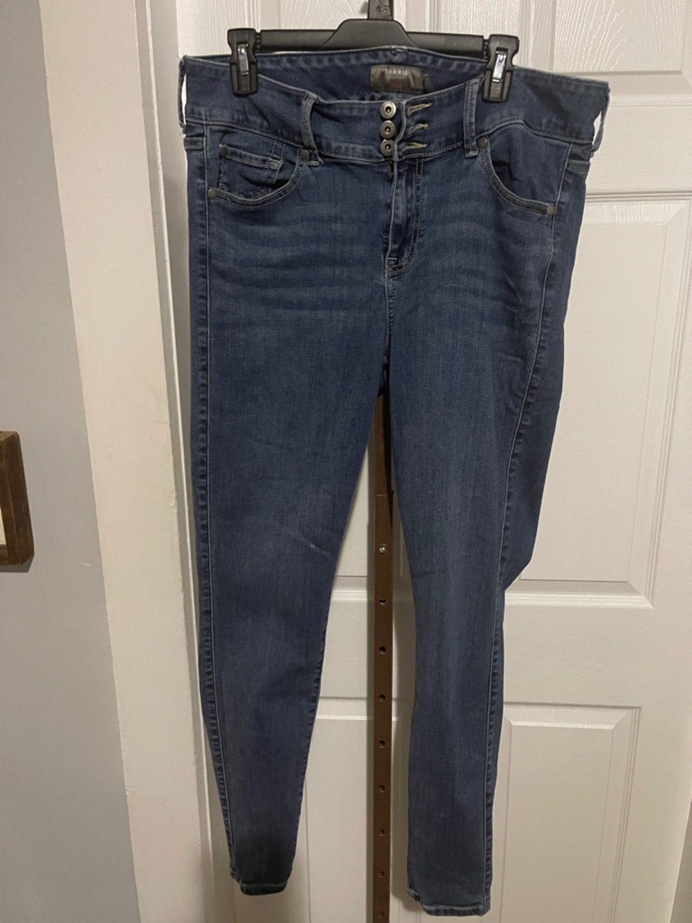 torrid Dark Wash High-Rise Skinny Jeans